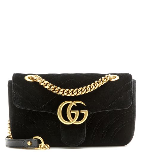 gucci mini velvet marmont review|Gucci Marmont belt black women.